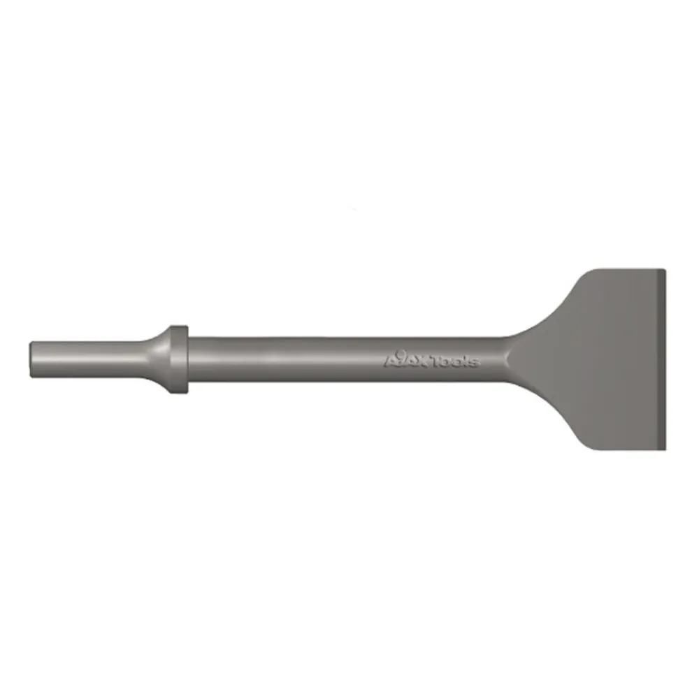 AJAX .401 Turn Type Shank 2" Flat Chisel Blade (7") A910-2