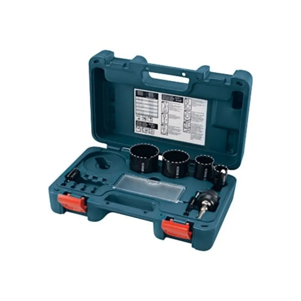 Bosch 7 Piece Diamond Hole Saw Kit HDG7