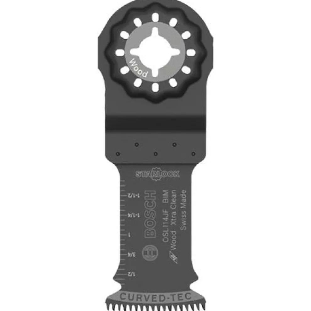 Bosch 1-1/4" Starlock Bi-Metal Xtra Clean Plunge Cut Blade OSL114JF