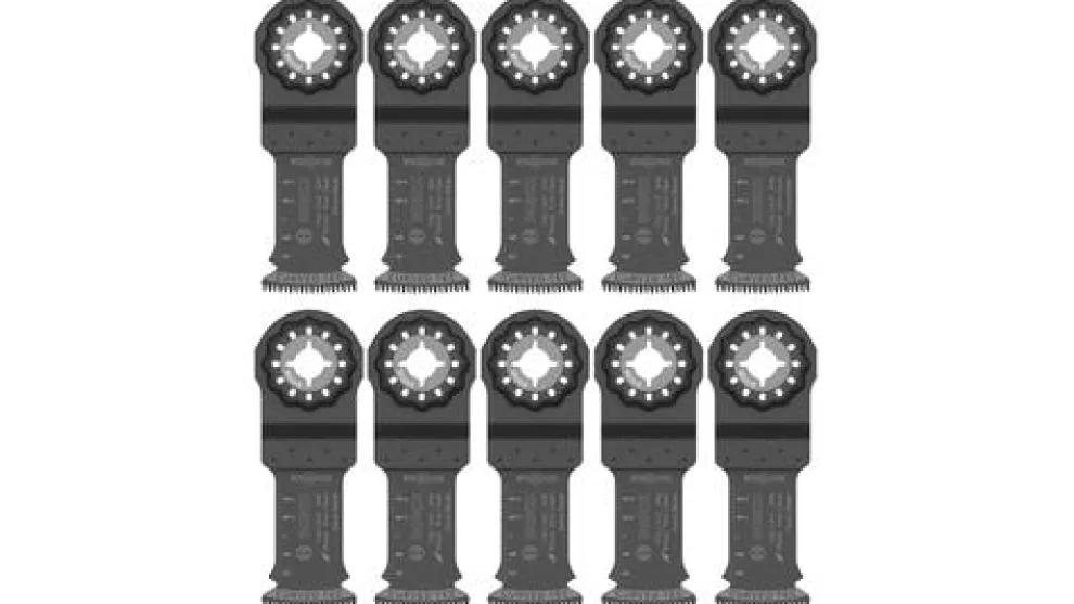 Bosch 1-1/4" Starlock Oscillating Multi Tool Bi-Metal Xtra-clean Plunge Cut Blade 10pk OSL114JF-10