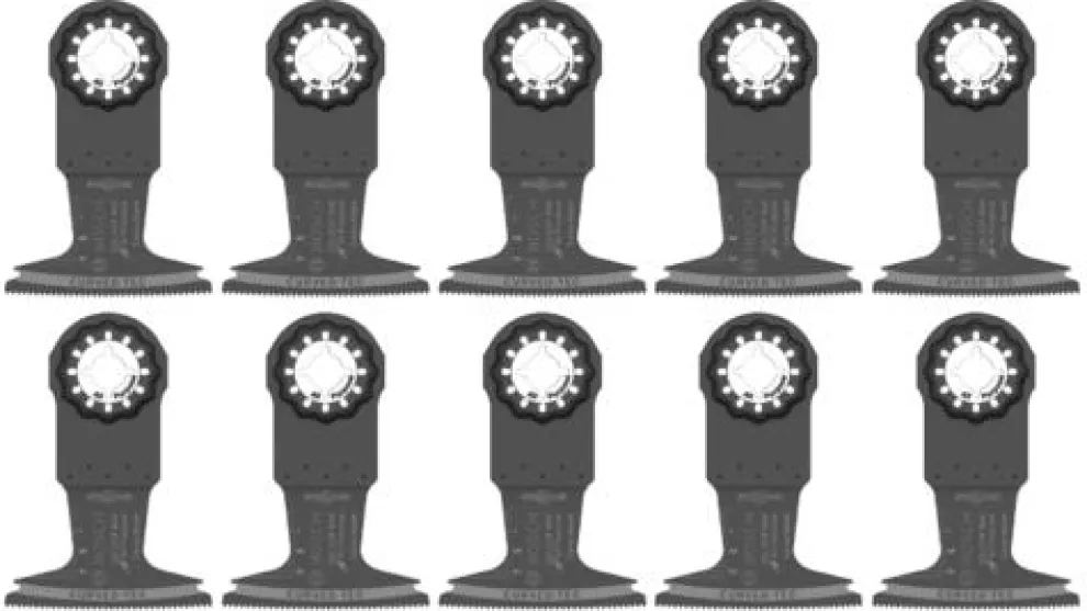 Bosch 2-1/2" Starlock Oscillating Multi Tool Bi-Metal Plunge Cut Blade 10pk OSL212F-10