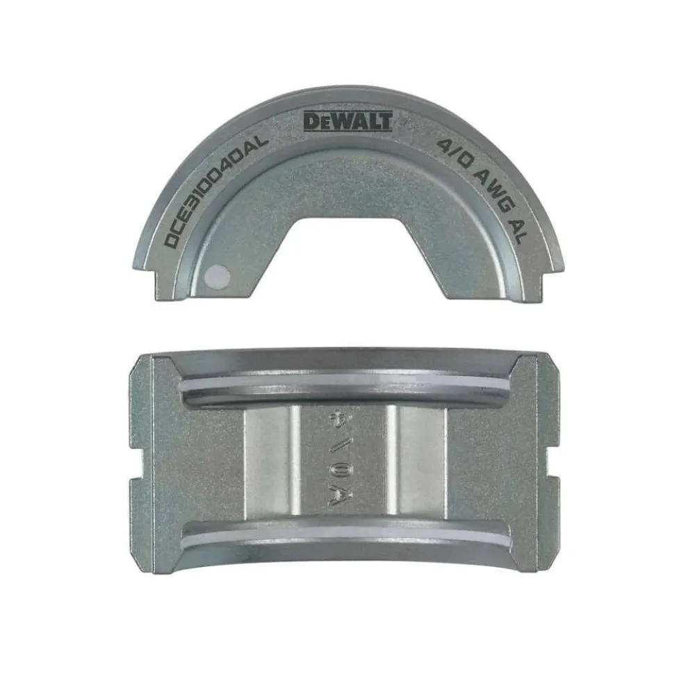 DeWalt 4/0 Aluminum U-Die Set DCE310040AL