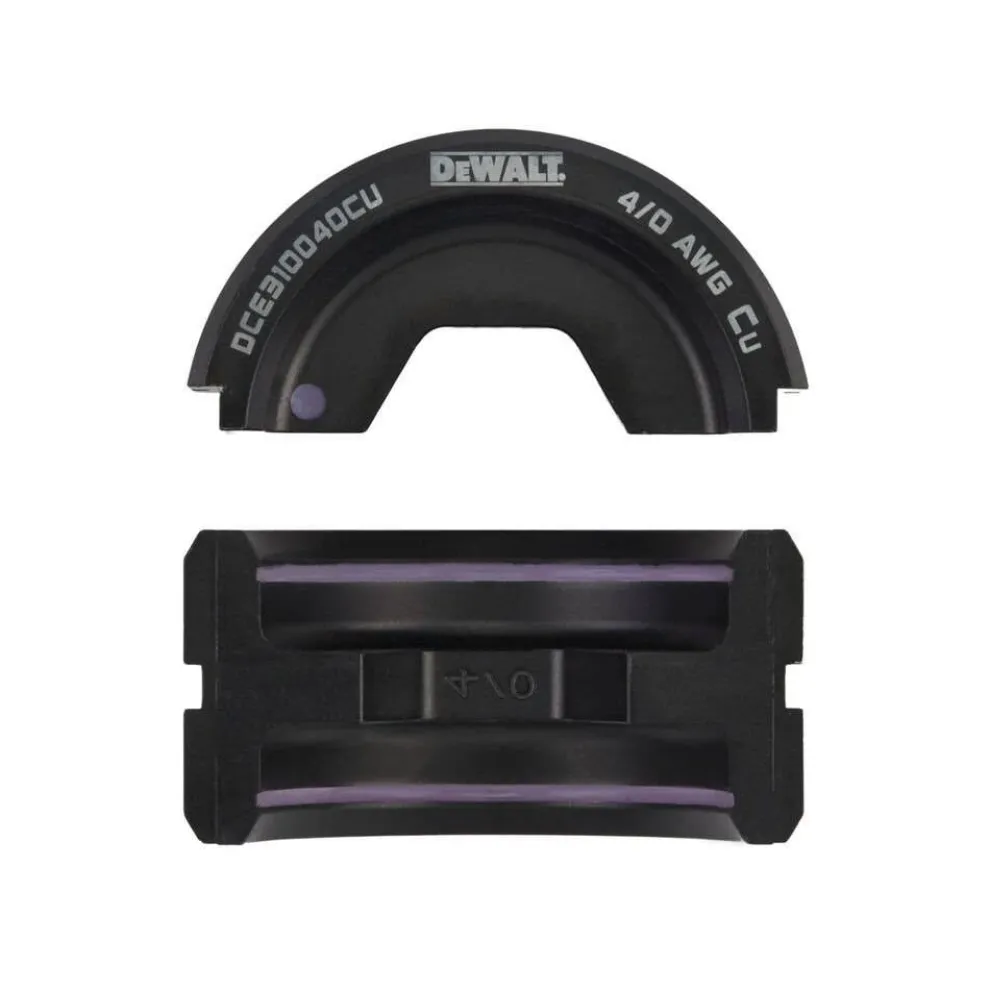 DeWalt 4/0 Copper U-Die Set DCE310040CU
