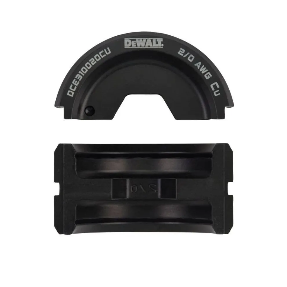 DeWalt 2/0 Copper U-Die Set DCE310020CU