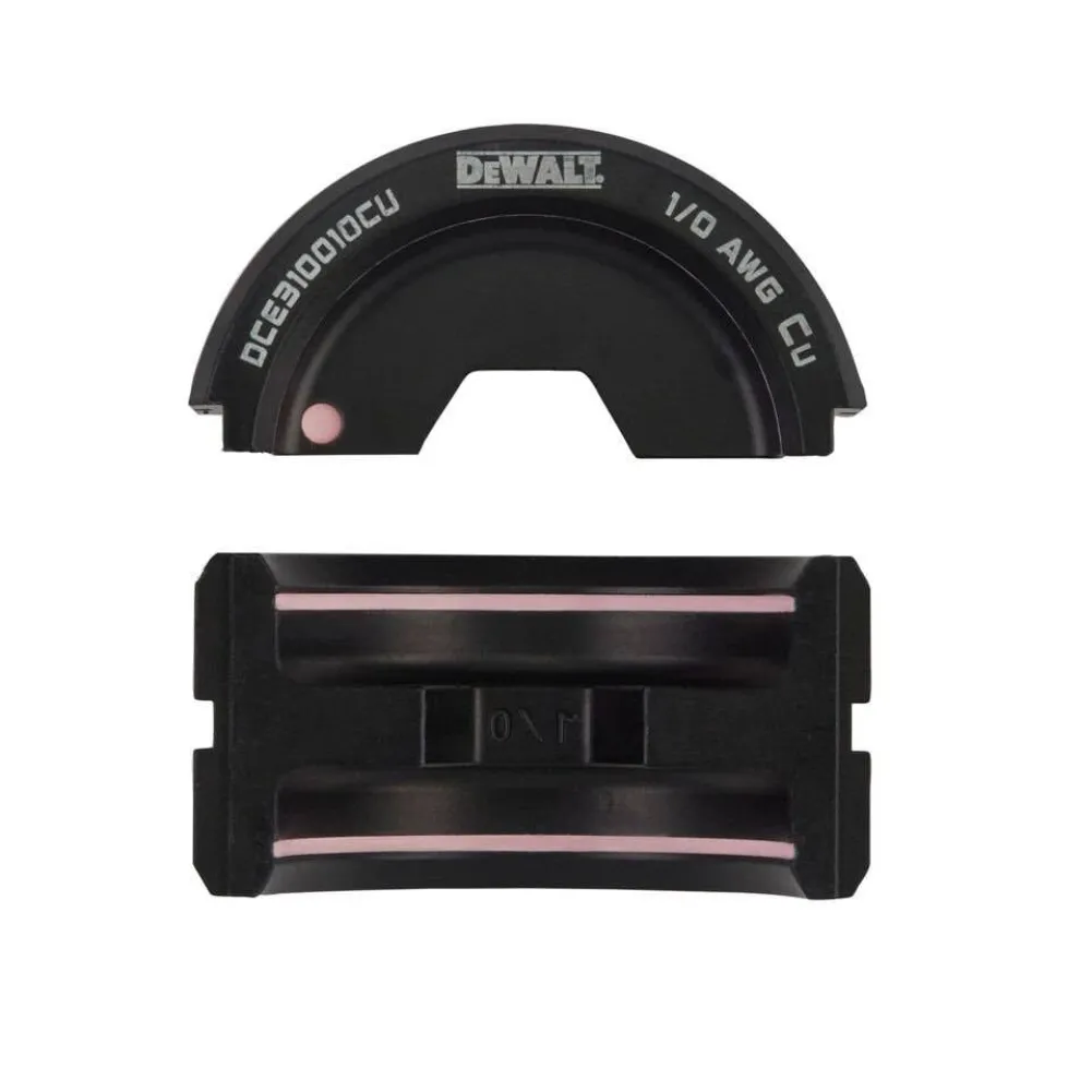 DeWalt 1/0 Copper U-Die Set DCE310010CU