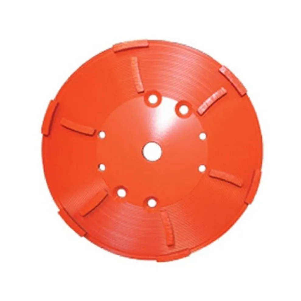 Diamond Products 8" Floor Grinding Head 12 Segment GSH9 Soft Abrasive Material 14317