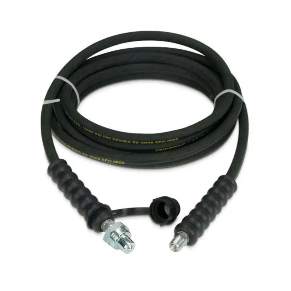 Enerpac 20', Heavy-duty Rubber High Pressure Hydraulic Hose HC9220