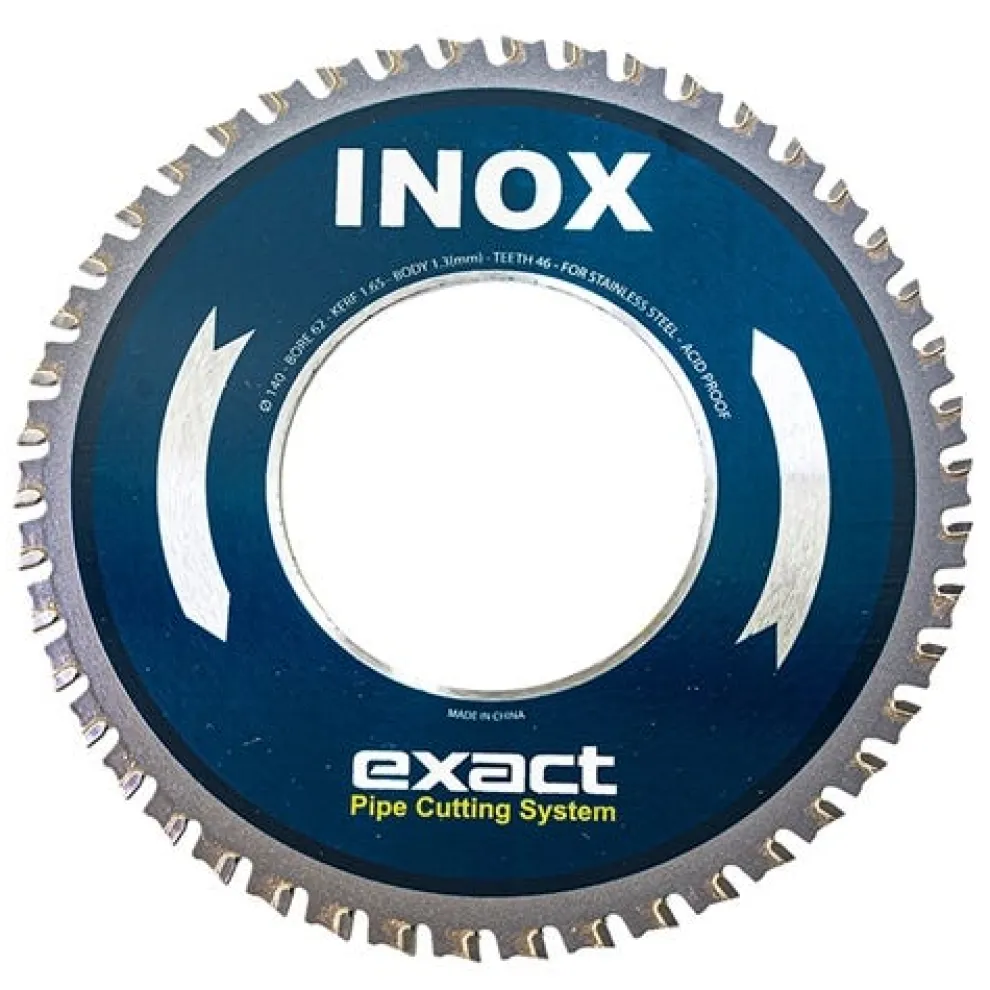 Exact INOX 140 Stainless Steel Saw Blade (Fit INOX 220, 360) 7010509