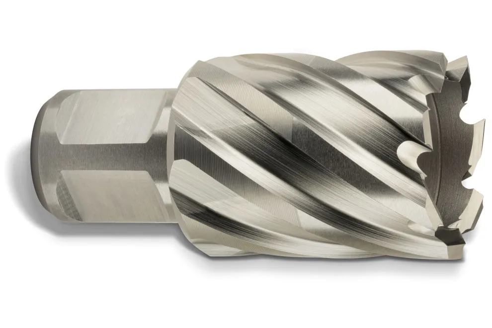 Fein Jancy Slugger HSS Annular Cutter with Premium M2 High Speed Steel - 3/4" Straight Shank, 1" Depth, 1" Diameter 63134254041