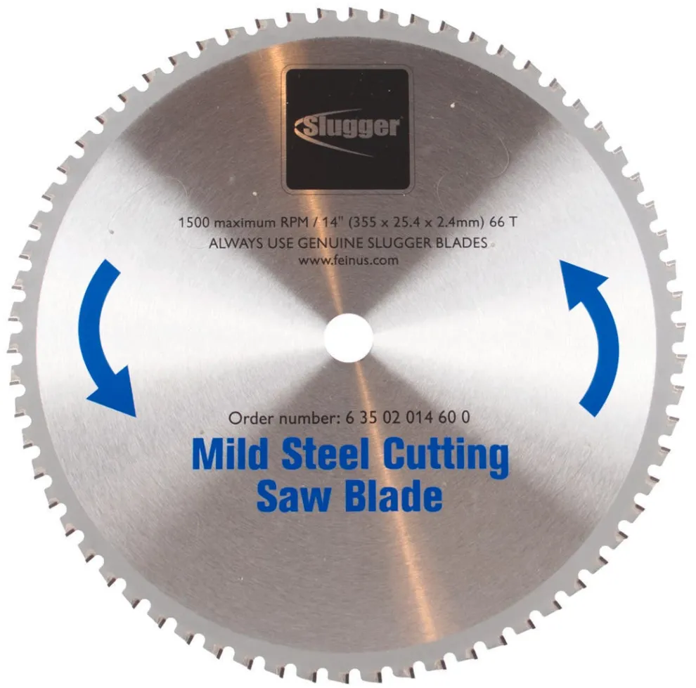 Fein Slugger 14" Mild Steel Metal Cutting Saw Blade 66 Teeth 63502014600