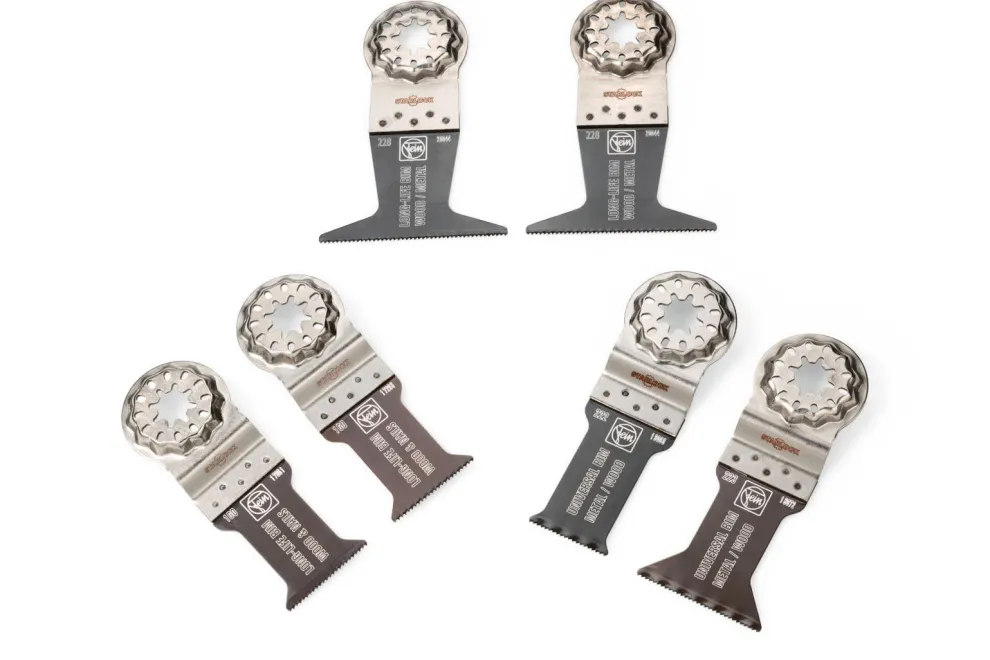 Fein Starlock Best of Wood & Metal Blade Kit 6pc 35222967010