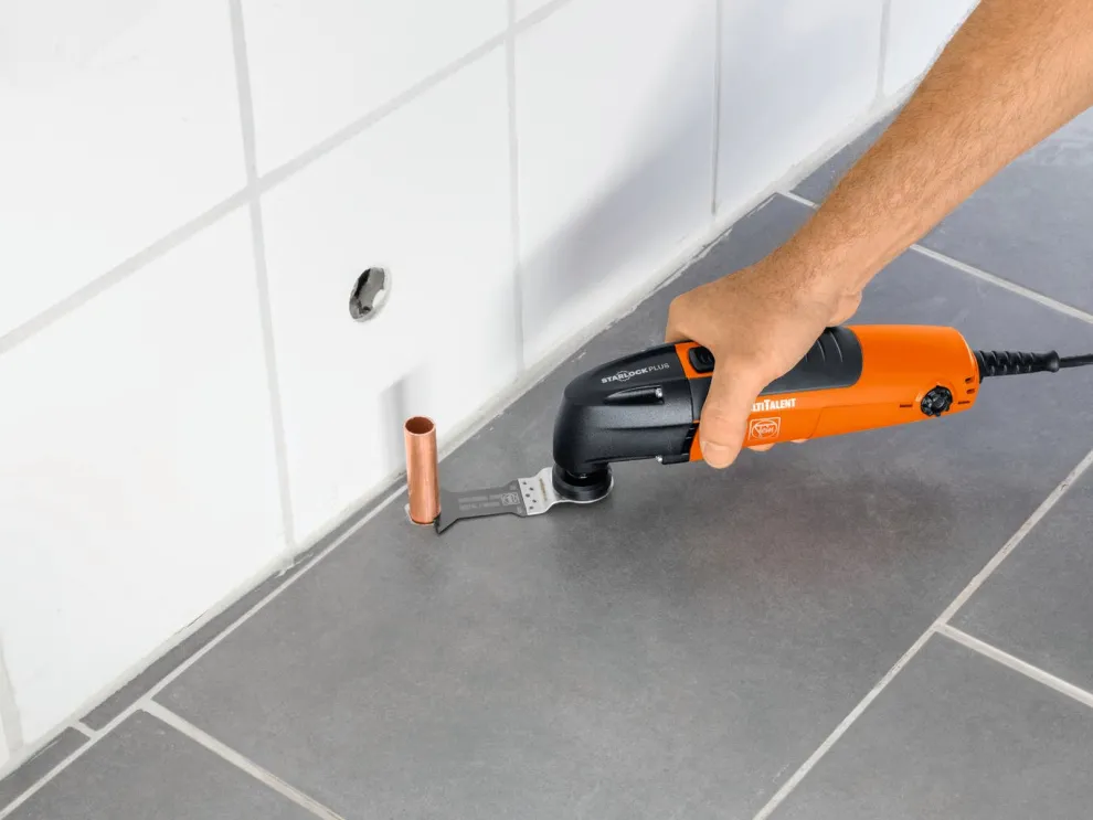 Fein StarLock Plus E-Cut Universal Oscillating Saw Blade - Medium, Waisted 1-3/4