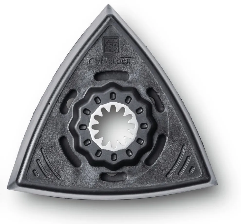 Fein Triangle perforated backing pad set for Starlock Oscillating Multi-tools 63806136220
