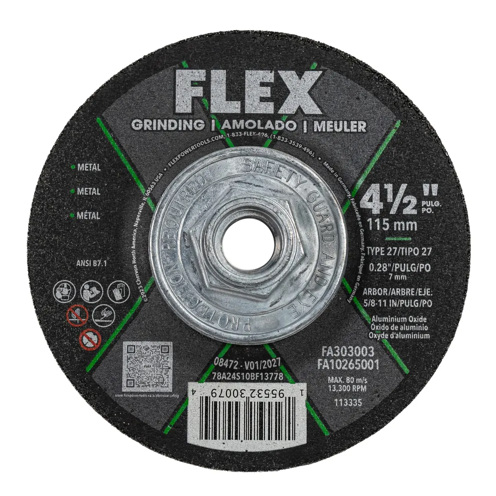 FLEX 4-1/2" Hub Grinding Disc FA303003