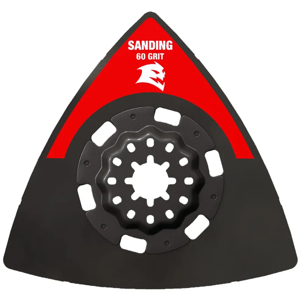 Freud Diablo 3-1/2 Piece 60-Grit Starlock Carbide Grit Oscillating Sanding Plate DOS60CGSP