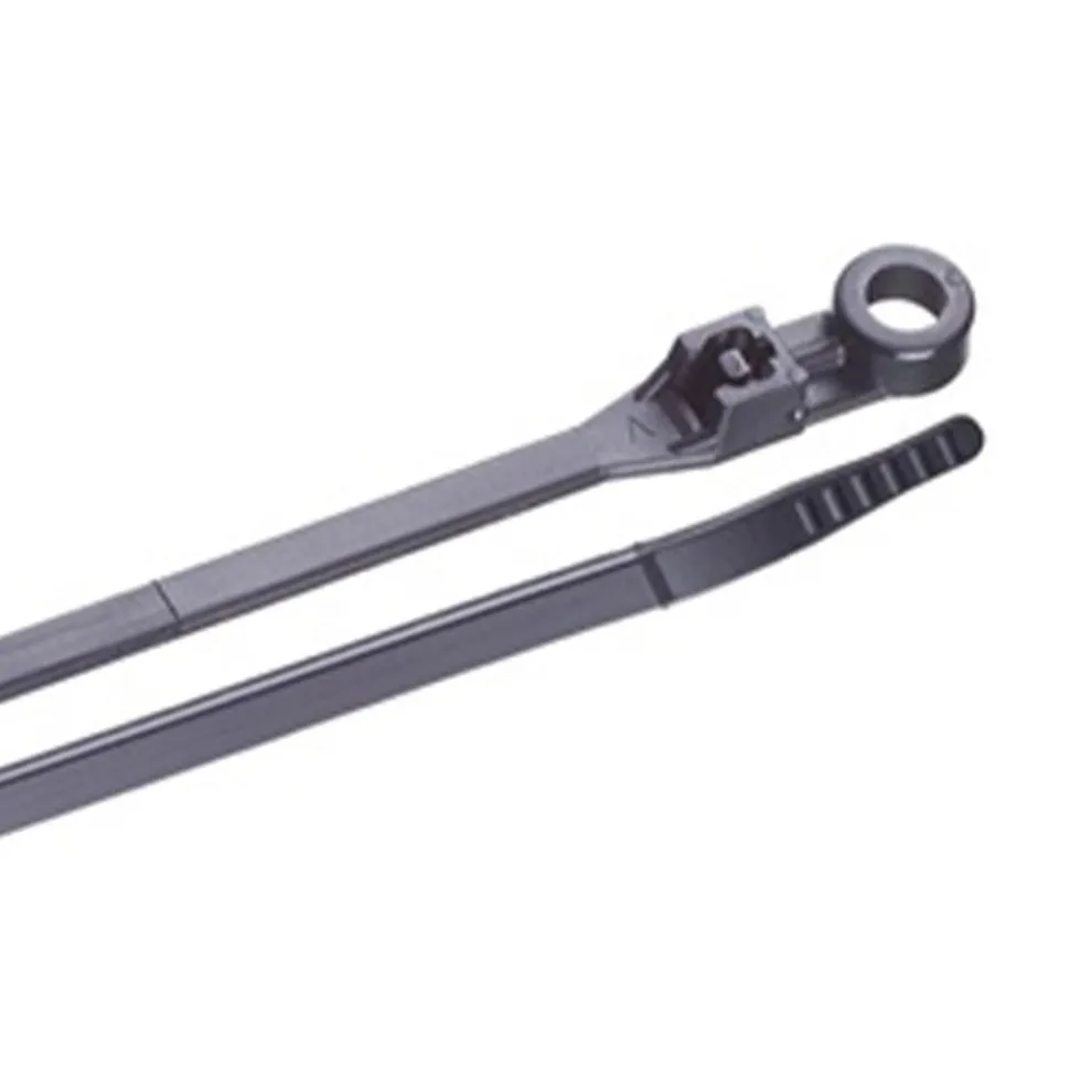Gardner Bender Cable Tie Mounting 8" 50 lb; Black 623-48-308UVB