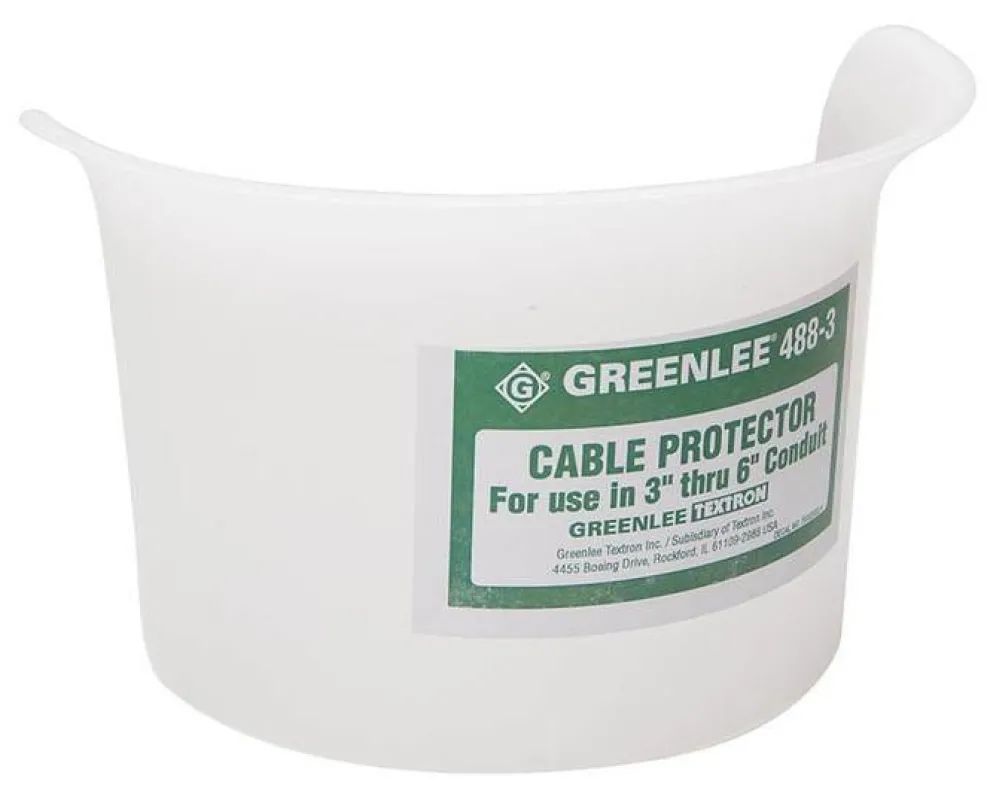 Greenlee 3" - 6" Nylon Cable Protector 488-3