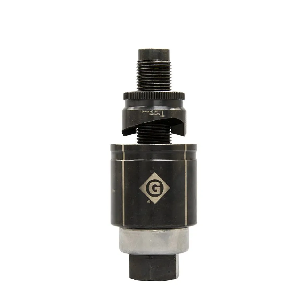 Greenlee 1" Conduit Size Slug-Buster Manual Knockout Set K2BB-1