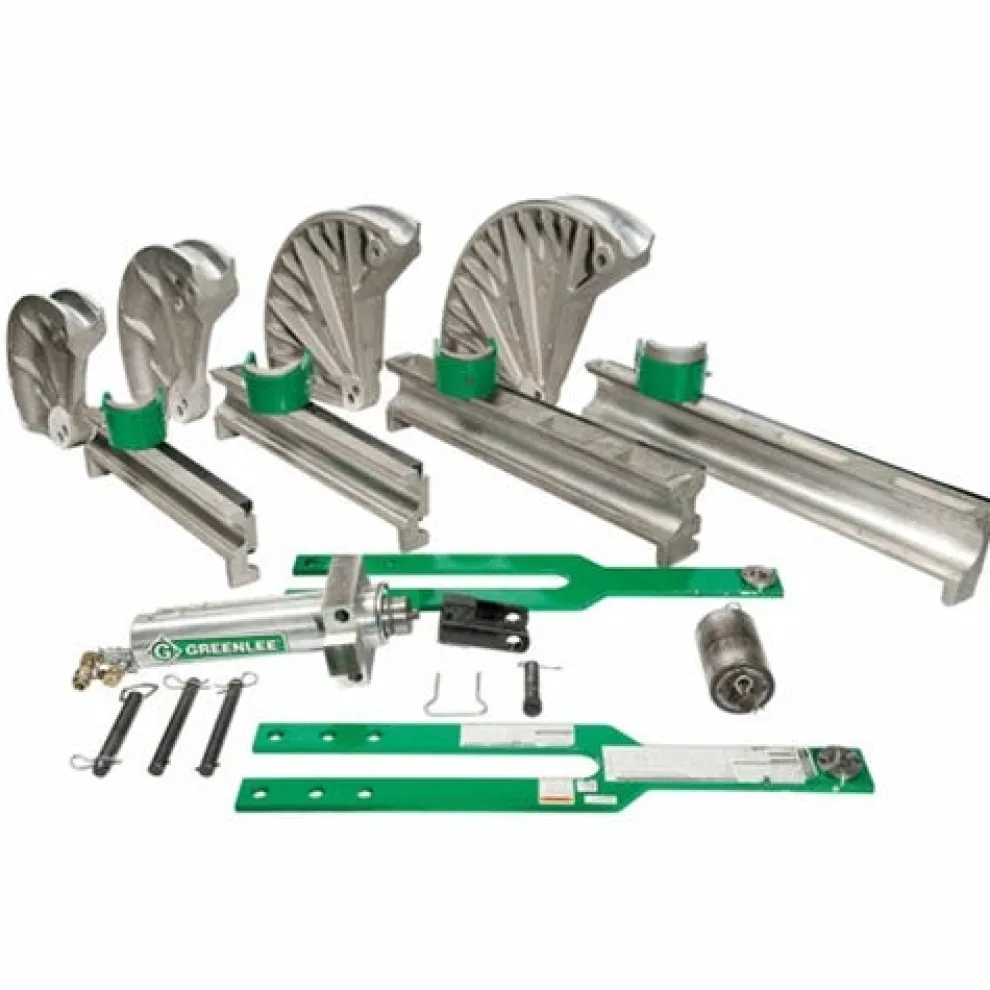 Greenlee Cam Track Conduit Bender for One-Shot 90 degree Bends in 2-1/2" - 4" (No Pump & No Table) 881CT