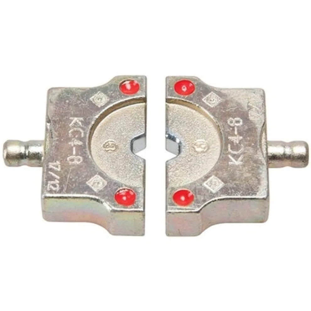 Greenlee Color Coded 8AWG Copper Dies KC4-8