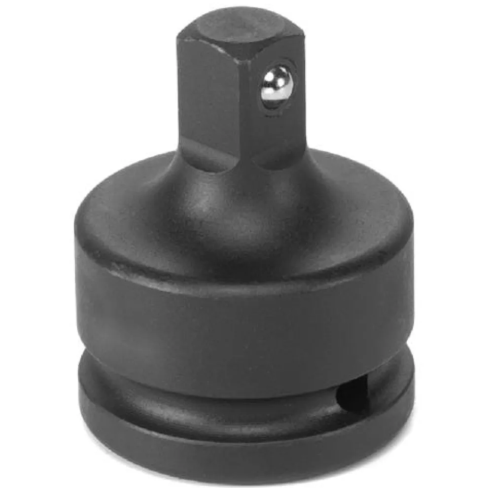 Grey Pneumatic 3/4" Drive x 1/2 Male Adapter with Friction Ball Socket 3008A