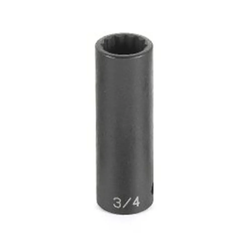 Grey Pneumatic 1/2" Drive x 3/4" Deep Length Impact 2124D