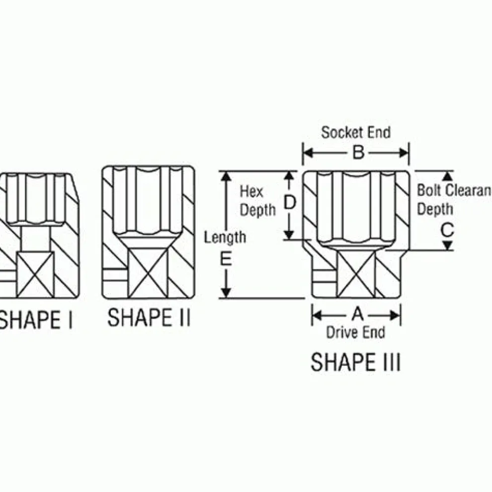 Grey Pneumatic 26 Piece 1'' Drive 6-Point Deep Length Impact Socket Set (Metric) 9026MD