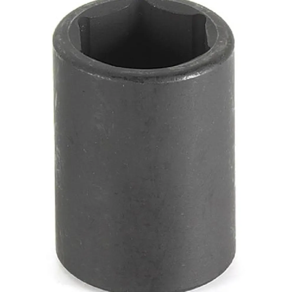 Grey Pneumatic 1/2" x 22mm Drive 6-Point Standard Length Impact Socket (Metric) 2022M