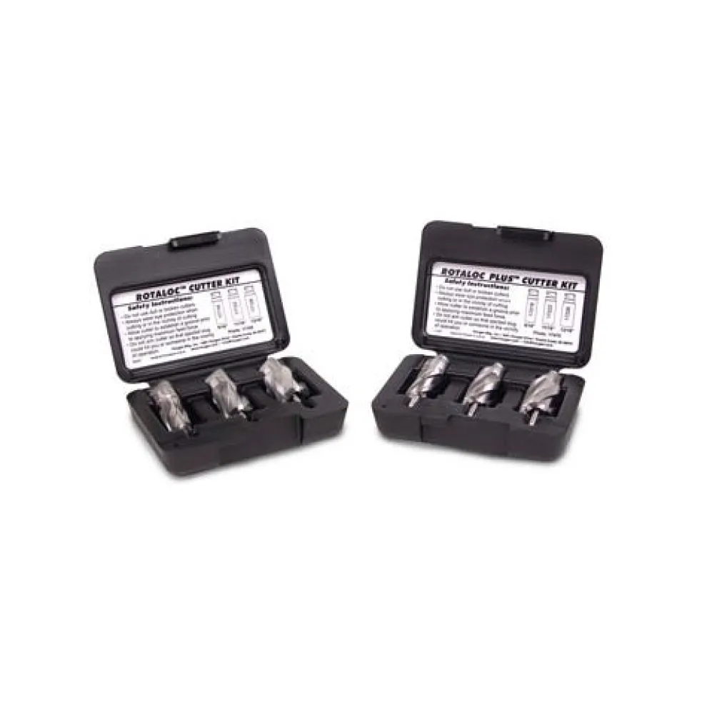 Hougen Rotaloc Plus Cutters 1/2", 5/8", 3/4" Kit 17802