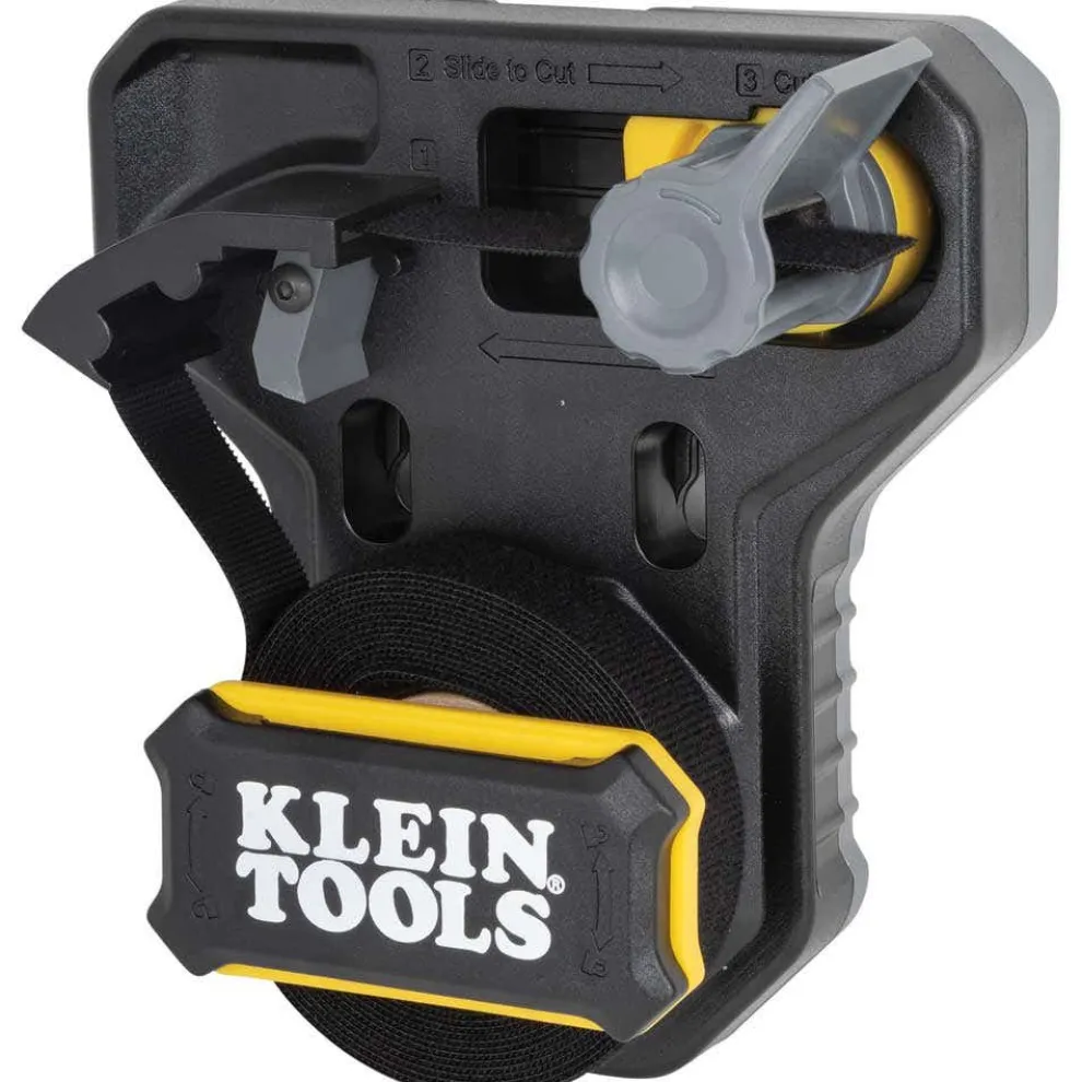 Klein Hook and Loop Tape Dispenser, Versatile Cable Ties, Custom Length 450-900