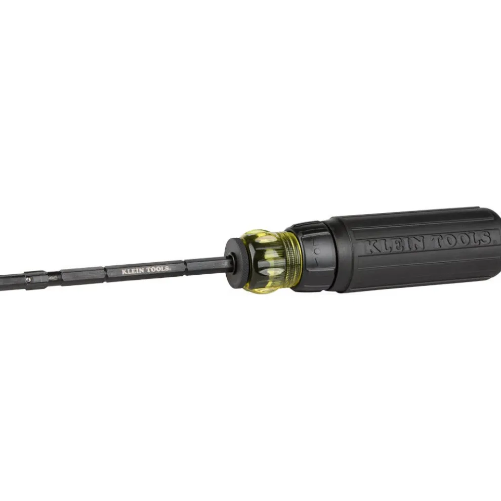 Klein 7-in-1 Impact Rated Flip Socket Set w/ Ratcheting Handle 32910RCHT