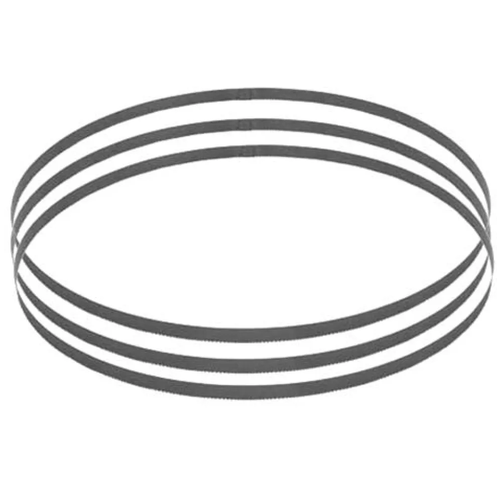 Milwaukee 35-3/8" Band Saw Blades Bi-Metal Thin Metal 18 TPI (3 Pack) 48-39-0529