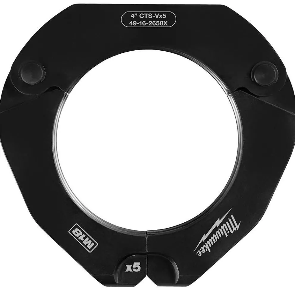 Milwaukee 4" CTS-V Pivoting Press Ring for M18 FORCE LOGIC Press Tools 49-16-2658X