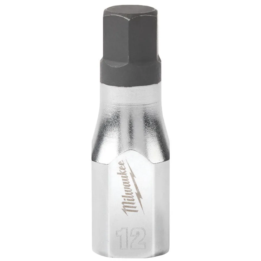 Milwaukee 3/8" Drive 12mm Hex Bit Socket 45-34-1058