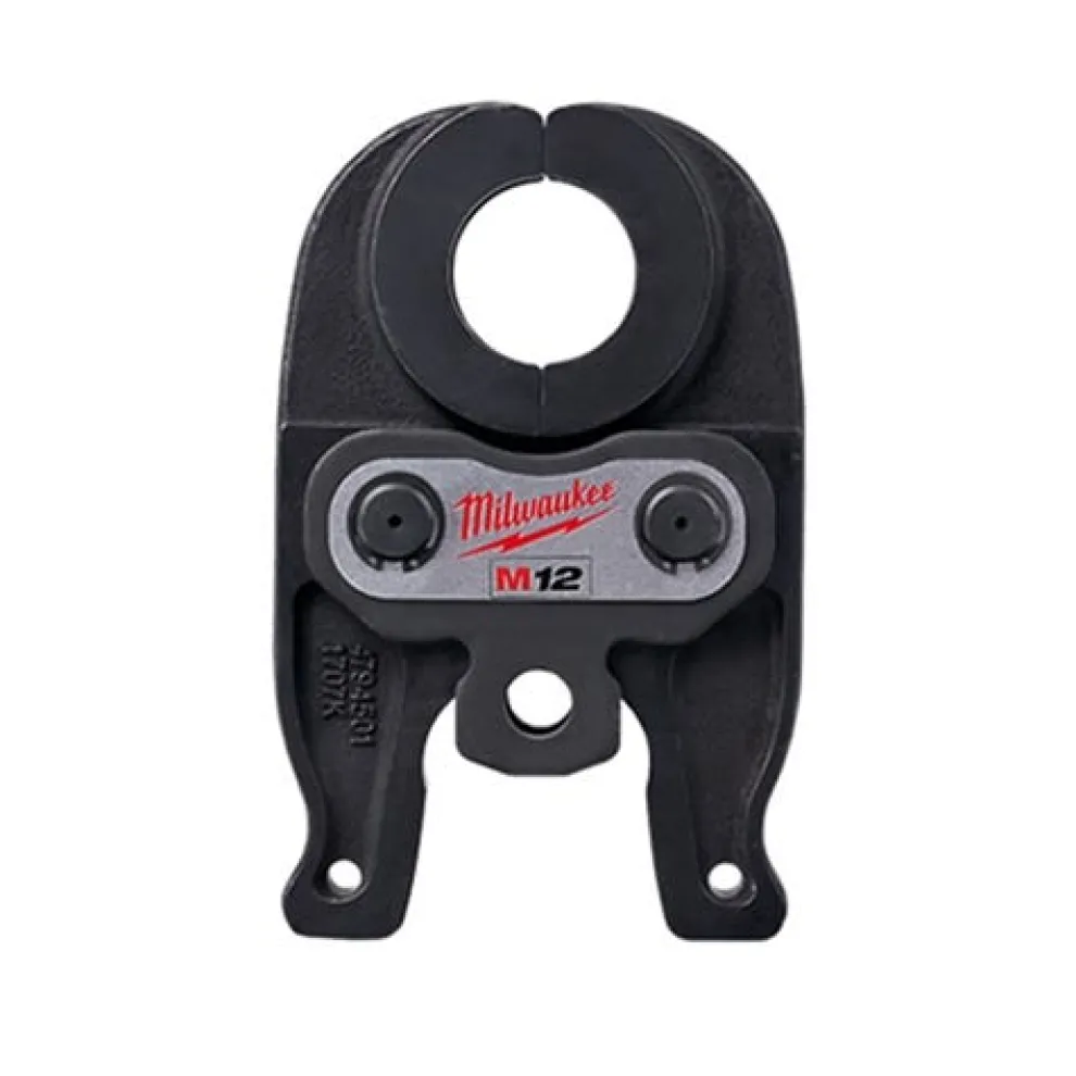 Milwaukee 3/4" IPS Black Pipe MegaPress Jaw for M12 Force Logic Press Tool 49-16-2451B