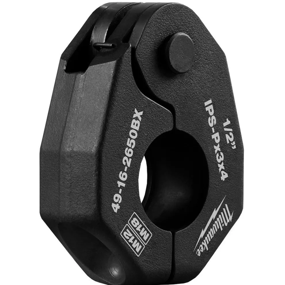 Milwaukee 1/2" IPS-P Black Pipe Pivoting Press Ring for M18 & M12 FORCE LOGIC Press Tools 49-16-2650BX