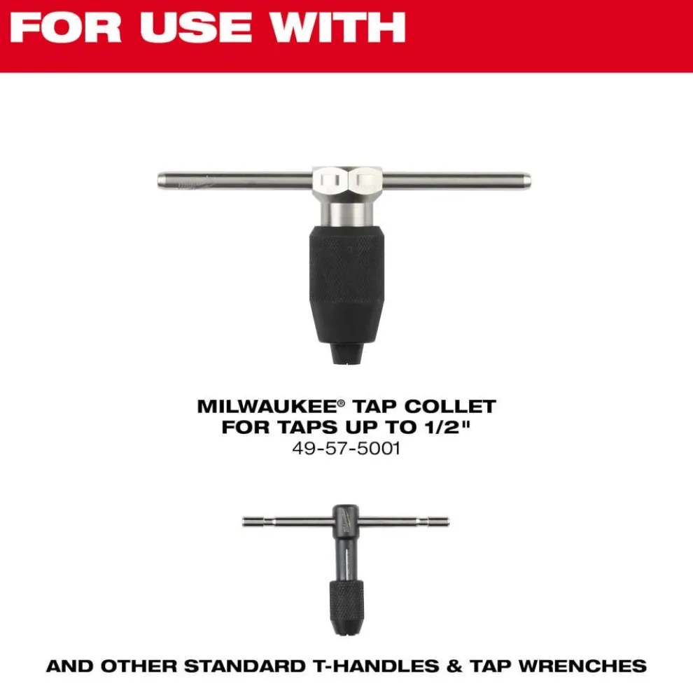 Milwaukee 10-24 NC Straight Flute Plug Tap 49-57-5125