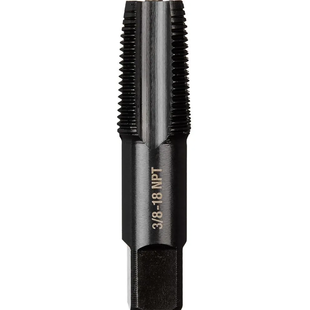 Milwaukee 3/8"-18 NPT Straight Flute Taper Tap 49-57-5292