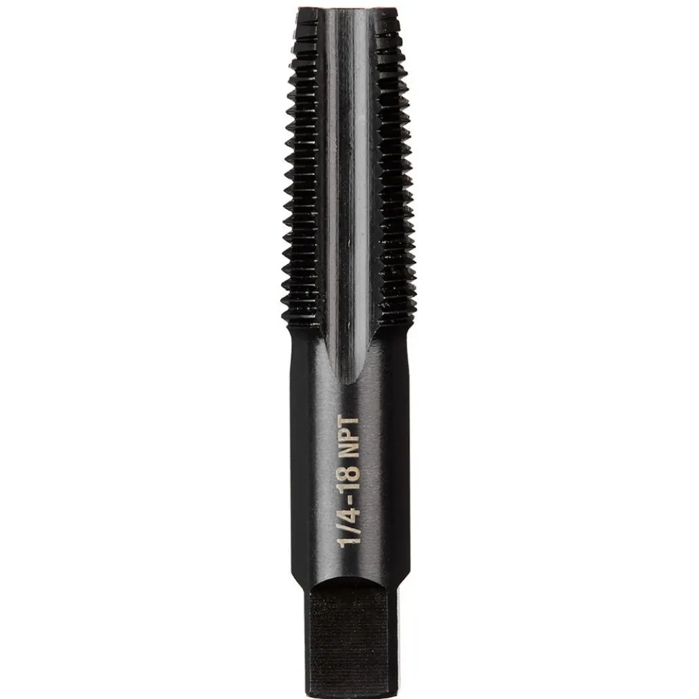 Milwaukee 1/4"-18 NPT Straight Flute Taper Tap 49-57-5191