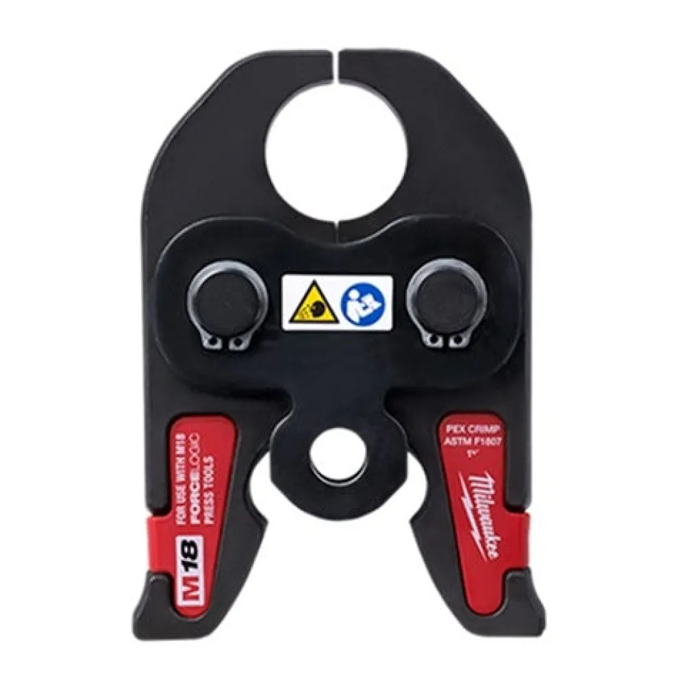 Milwaukee 1-1/4" PEX Crimp (F1807) Jaw for M18 Force Logic Press Tools 49-16-2655C