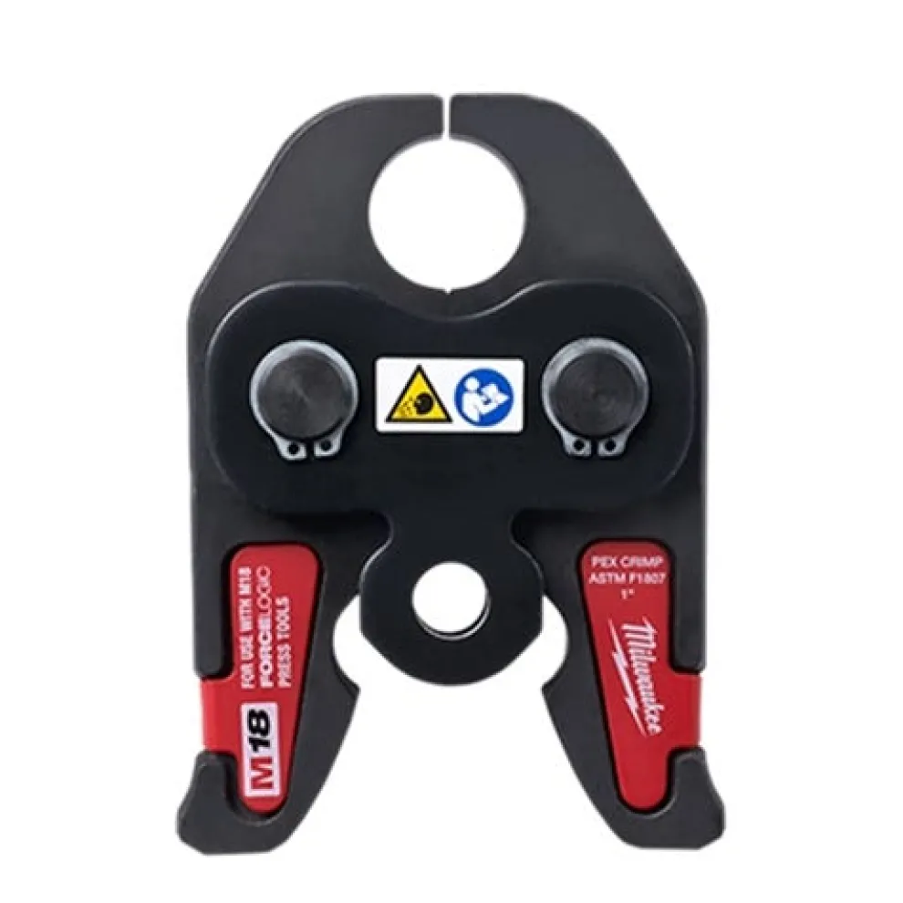 Milwaukee 1" PEX Crimp (F1807 & F2159) Jaw for M18 Force Logic Press Tools 49-16-2654C