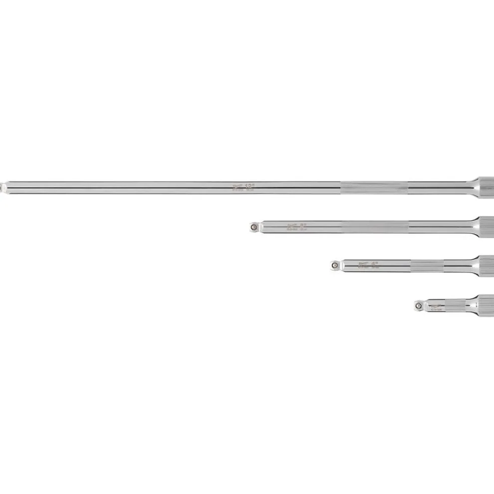 Milwaukee 4 Piece 3/8" Drive Wobble Extension Set 48-22-9351