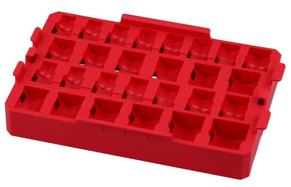 Milwaukee 27 Piece Impact Socket 1/2" Drive SAE Standard Socket Tray (Tray Only) 49-66-6834