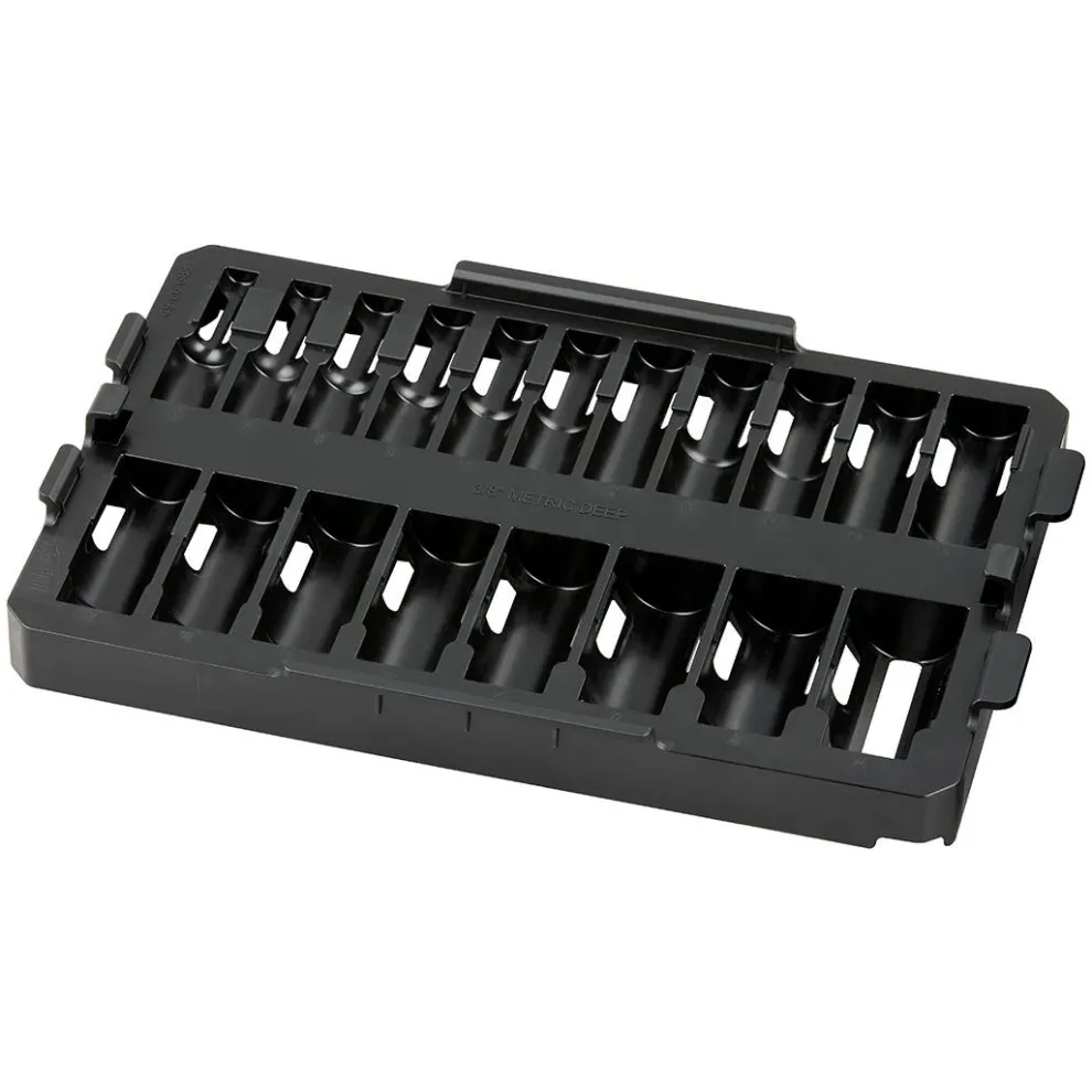 Milwaukee 19 Piece Impact Socket 3/8" Drive Metric Socket Tray (Tray Only) 49-66-6831