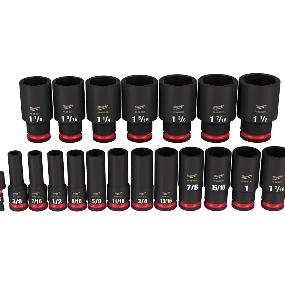 Milwaukee 19 Piece SHOCKWAVE Impact Duty 1/2