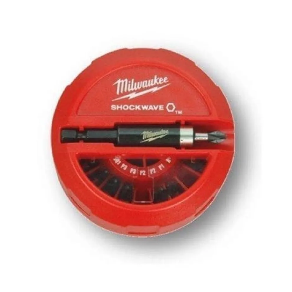Milwaukee 22 Piece Shockwave Magnetic Puck Bit Set 48-32-4011