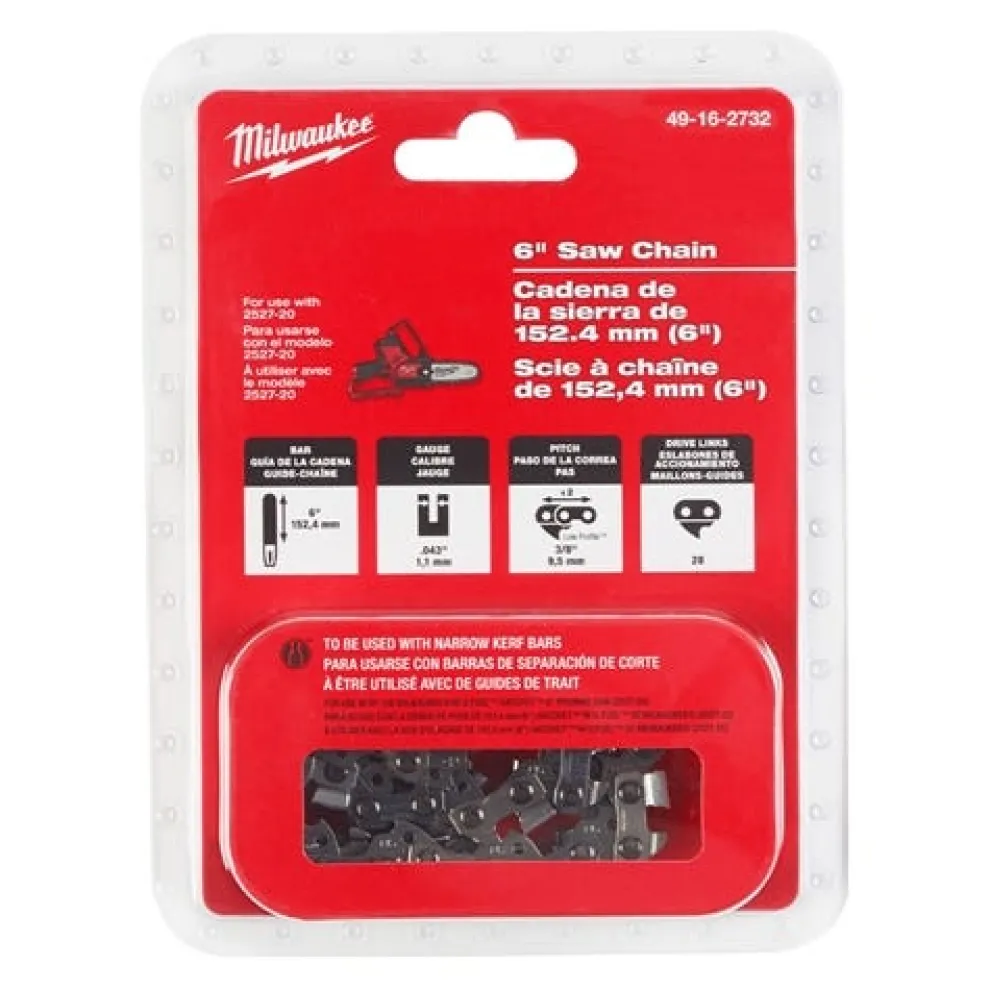 Milwaukee 6" Saw Chain 49-16-2732