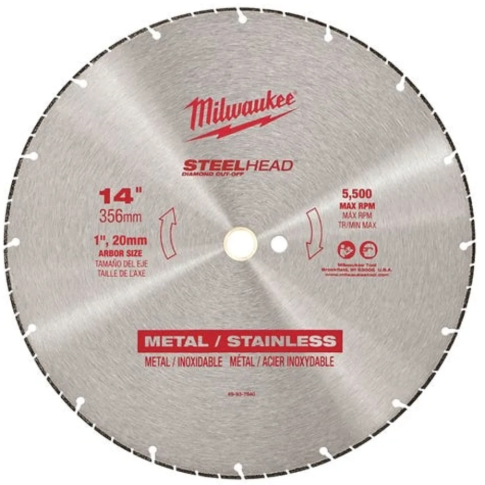 Milwaukee 14" SteelHead Diamond Cut-Off 49-93-7840