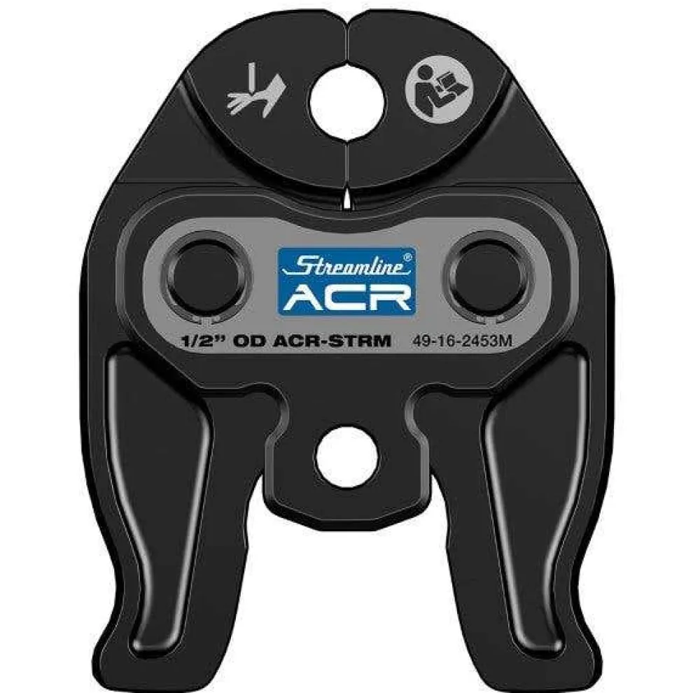 Milwaukee 1/2" Streamline ACR Press Jaw for M12 FORCE LOGIC Press Tool 49-16-2453M