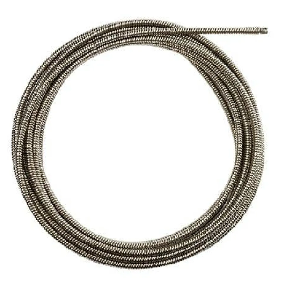Milwaukee 5/8" x 50' Open Wind Coupling Drain Cleaning Cable RUSTGUARD 48-53-2775